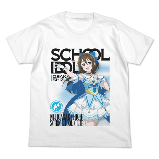 【予約商品】0365-0203 桜坂しずく フルカラーTシャツ オフィシャルカードゲームVer./WHITE-S