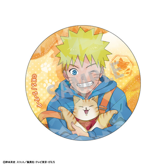 【予約商品】NARUTO-ナルト- 疾風伝　トレーディングホログラム缶バッジ＿少年期×アニマル