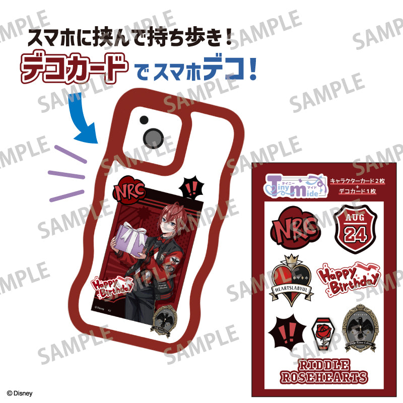 【予約商品】ディズニーツイステッドワンダーランド　ユニオンバースデーver.　 Tinymide＿リドル・ローズハート